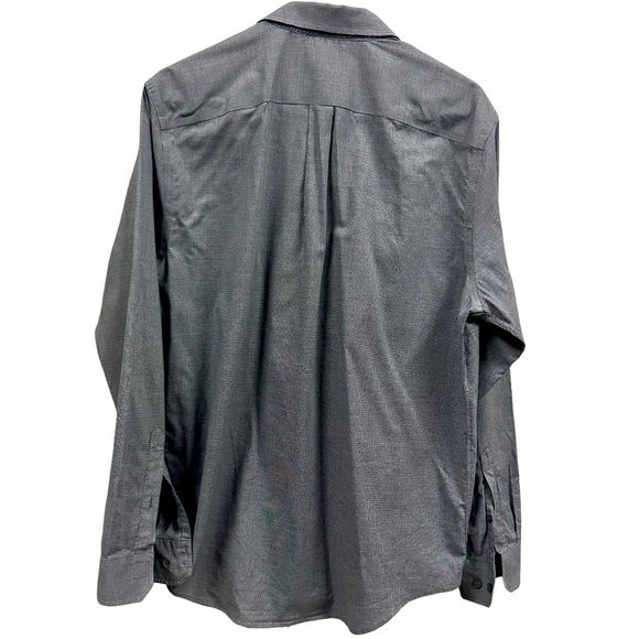 Banana Republic Classic Fit Long Sleeve Button Up Non Iron Shirt Mens Medium - Picture 2 of 7